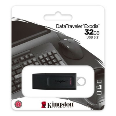 Clé USB DataTraveler Exodia 32GB / USB3,2 de KINGSTON