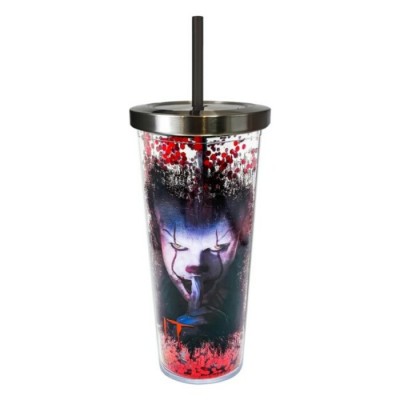 Verre à paillettes ÇA en acrylique de 20oz /...