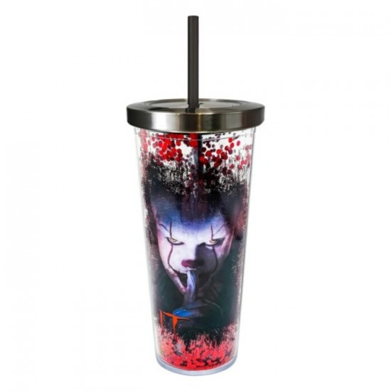 Verre à paillettes ÇA en acrylique de 20oz / Chapitre 2