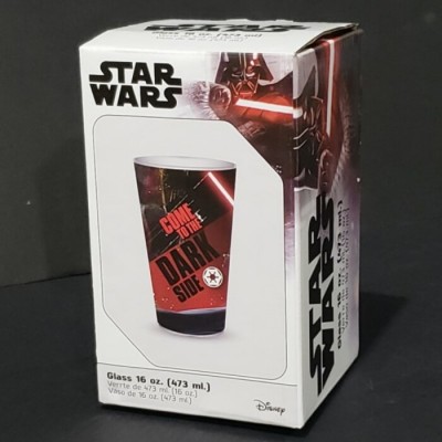 Verre Star Wars de 16 oz / Darth Vader