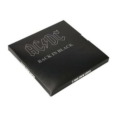 AC/DC ensemble de 3 paires de bas pour homme