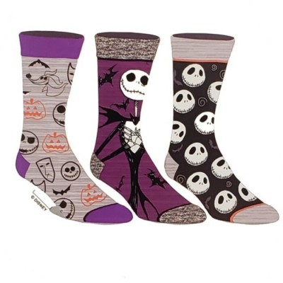 L'Étrange Noël de monsieur Jack  ensemble de 3 paires de bas pour homme