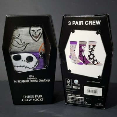L'Étrange Noël de monsieur Jack  ensemble de 3 paires de bas pour homme
