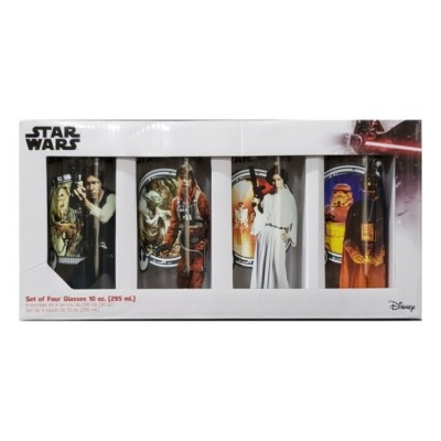 Ensemble Star Wars de 4 verres de 10 oz