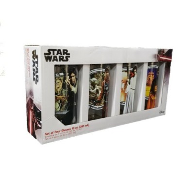 Ensemble Star Wars de 4 verres de 10 oz