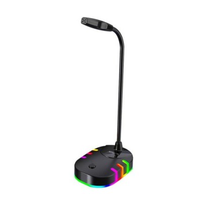 Microphone de jeu Omnidirectionnel , USB, Lumière...