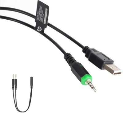 Casque de jeu Stéréo avec Microphone DHE-8001 par HP