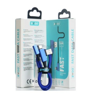 Câble Type-C Charge Rapide de 1 mètre BO-X112C...