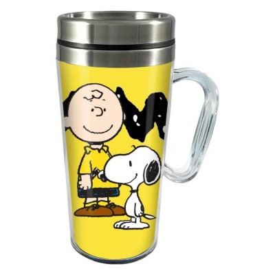 Tasse de voyage Charlie Brown et Snoopy en...