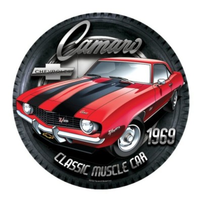 Enseigne Chevrolet Camaro Z/28 1969 en Métal...