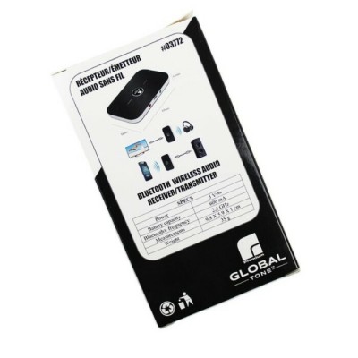 Émetteur/récepteur audio sans fil (Bluetooth) GT03772