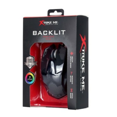 Souris de jeu optique 7 boutons 7 couleurs rétroéclairée GM-216