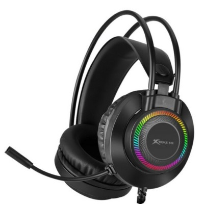 Casque de jeu stéréo rétroéclairé Xtrike Me...