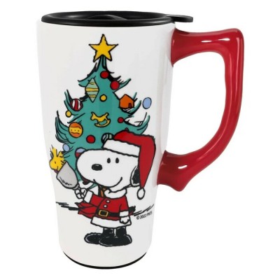 Tasse de Voyage Snoopy en céramique 18oz Noël