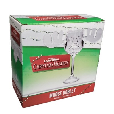 Verre à vin Le sapin a des boules en Acrylique – 5 oz / 148 ml (Orignal)