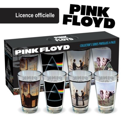 Ensemble PINK FLOYD de 4 verres de 16oz /...