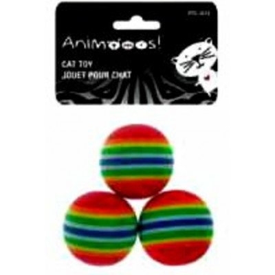 Jouet pour chat Petites balles multicolores