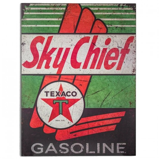 Enseigne Texaco en Métal 30''x40'' Sky Chief