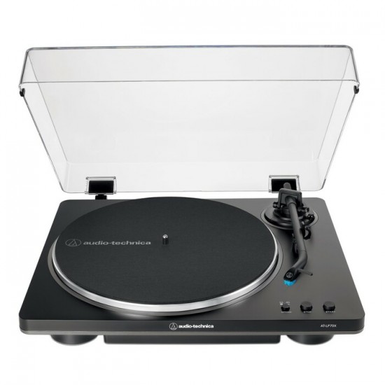 Table tournante Audio-Technica AT-LP70X-BG automatique