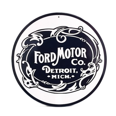 Enseigne Ford Ronde 12
