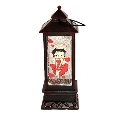 Lanterne Betty Boop Lumineuse avec tourbillon de Paillettes