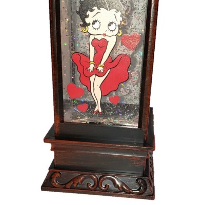 Lanterne Betty Boop Lumineuse avec tourbillon de Paillettes