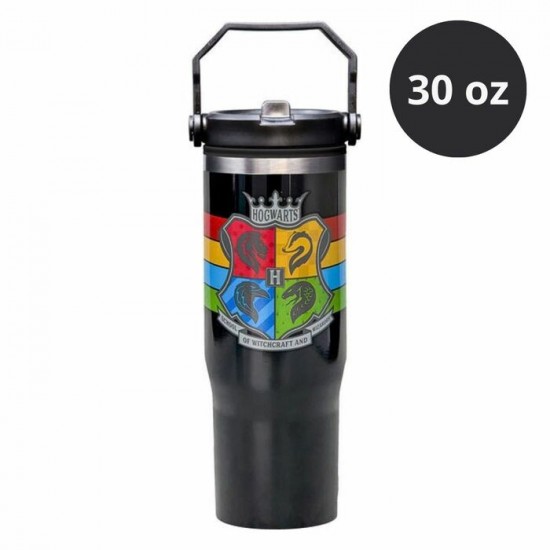 Tasse de voyage Harry Potter de 30 oz en Inox, Poudlard
