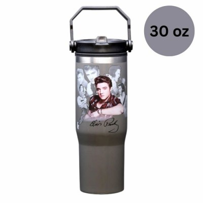 Tasse de voyage Elvis Presley de 30 oz en Inox