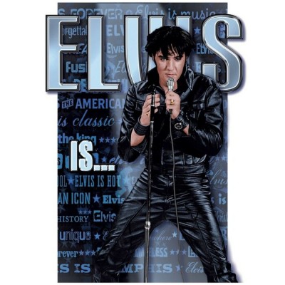 Enseigne Elvis Presley en métal / IS...