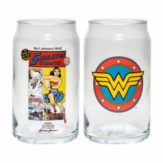 Ensemble Wonder Woman de 2 verres de 16oz