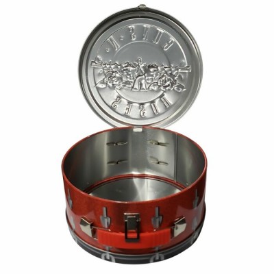 Boîte à lunch Guns N' Roses en métal, en forme de Drum (Batterie) 