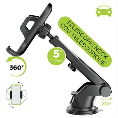 Support téléphone intelligent pour auto avec ventouse réutilisable – Boost BCH4146