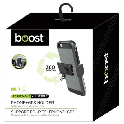Support de Téléphone pour Grille d’Aération de Voiture – BH085 par Boost