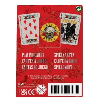 Jeu de cartes Guns N’ Roses – Édition 2023