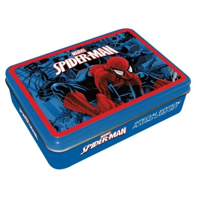 Jeu de Cartes Spider-Man – Édition Spéciale en Boîte Métallique