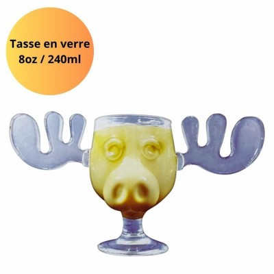 Tasse Le sapin a des boules en Verre – 8 oz /...