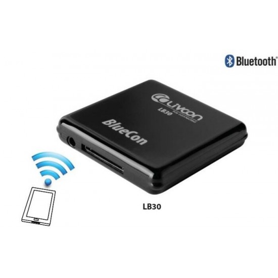 Convertisseur Bluetooth 30 Broches (ipad/iPhone/iPod) en récepteur