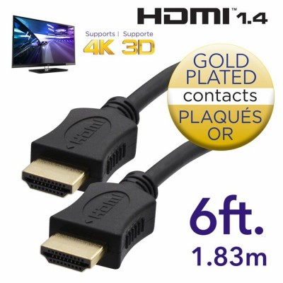 Câble HDMI 6 pieds / 1.83 m / CV-176