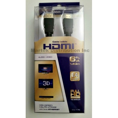 Câble HDMI 6 pieds / 1.83 m / CV-176