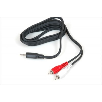 Câble en Y une fiche 3.5mm stéréo à 2 prises...