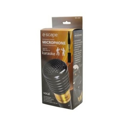 Microphone Dynamique et Unidirectionnel avec câble prise XLR et fiche1/4'' (6.5mm)