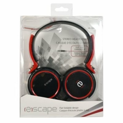Casque d'écoute ESCAPE HP-3383 pliable à plat