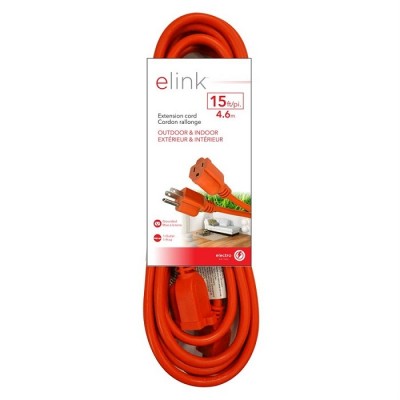 Rallonge électrique extérieur 15'