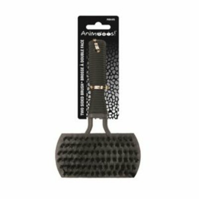 Brosse à double face pour animaux