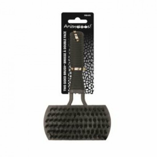 Brosse à double face pour animaux