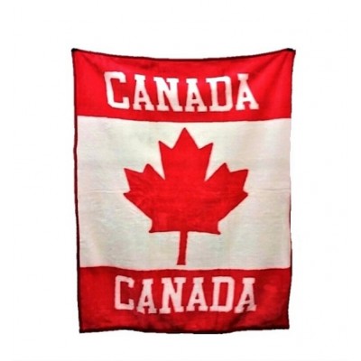 Couverture Jeté en micro velours drapeau du...