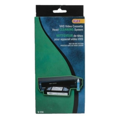 Cassette Nettoyeur de Têtes Vidéo VHS