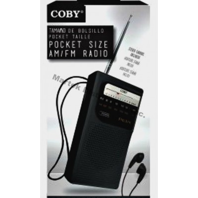Radio portatif AM/FM de COBY