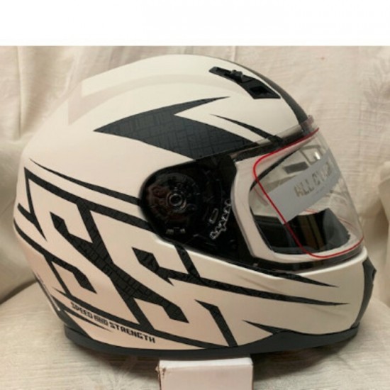 Casque SS700 Hammer Down blanc grandeur XL