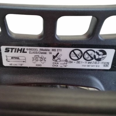 Scie à chaîne Stihl  MS271